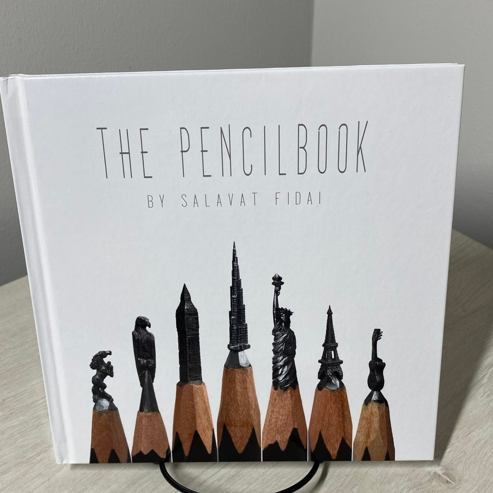 The Pencilbook Salavat Fidai Micro Sculpture Art Hardcover Coffee Table RARE